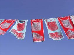 Camminghaburen hangt de was buiten 1